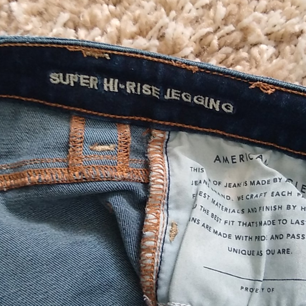 AE Super High Rise Skinny - Picture 3 of 5